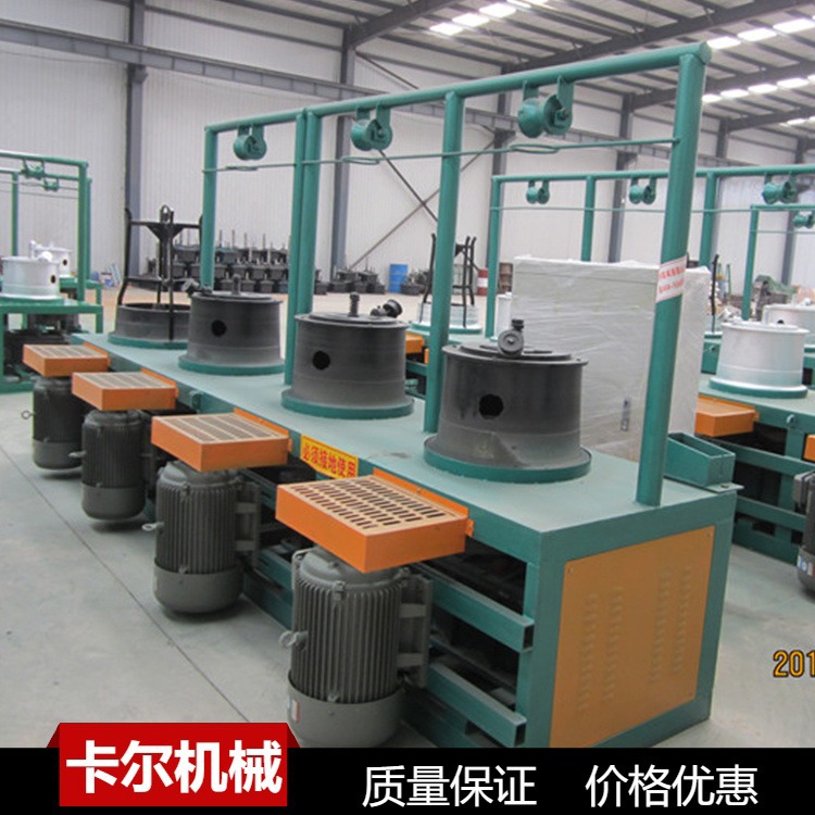 卡尔拉丝设备厂专业生产钢筋拉丝机 黑丝拔丝机
