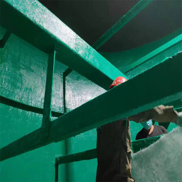 排气管道内壁玻璃鳞片防腐漆树脂底漆、面漆耐溶剂、抗渗透防腐蚀涂料