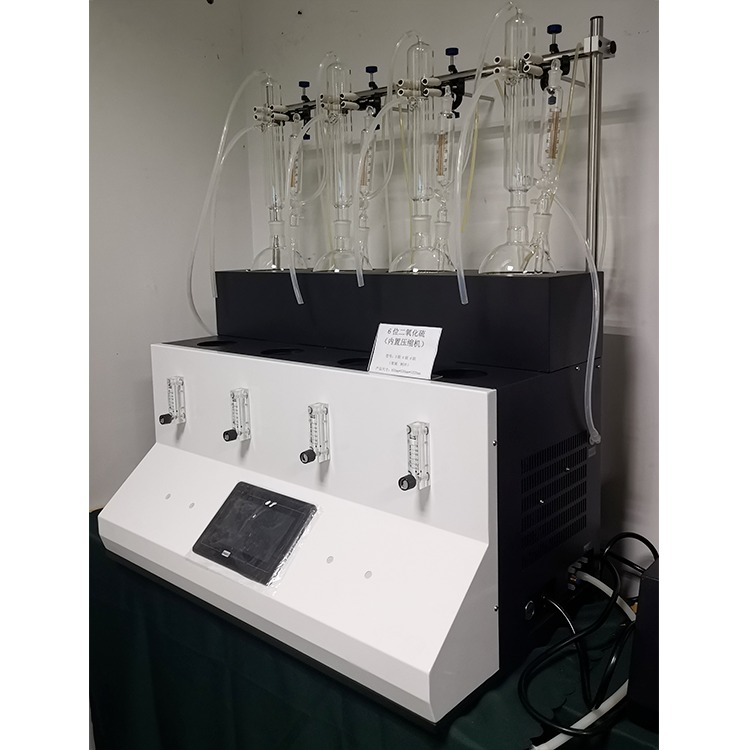 福建 多联SO2测定仪CYSO2-4酒业SO2蒸馏装置3联图片