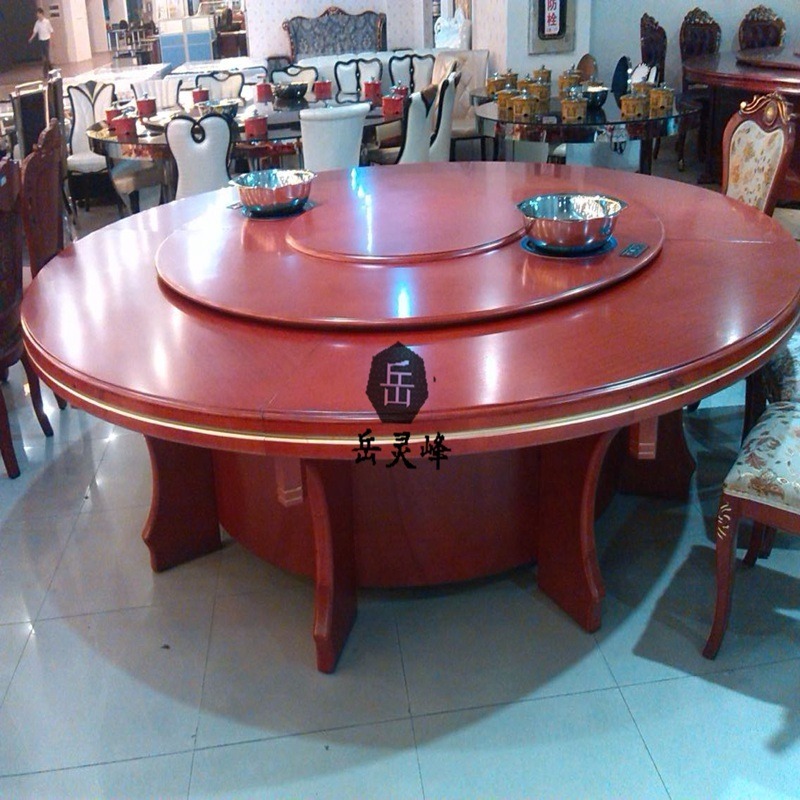 西餐桌价格岚慧	纯实木自动餐桌座椅	太原食堂桌椅销售点4752