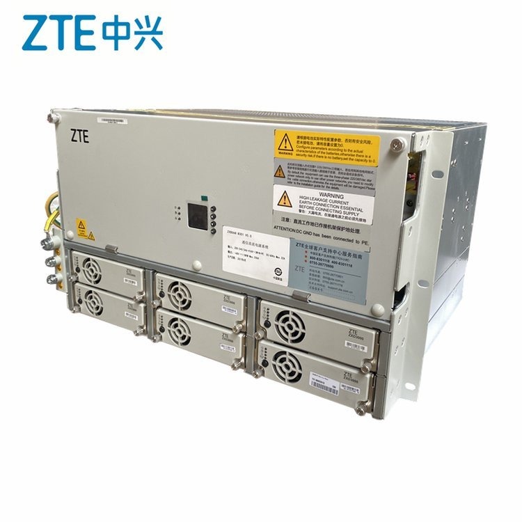 直流通信系统高度6U中兴ZXDU68 B301嵌入式高频开关电源48V300A