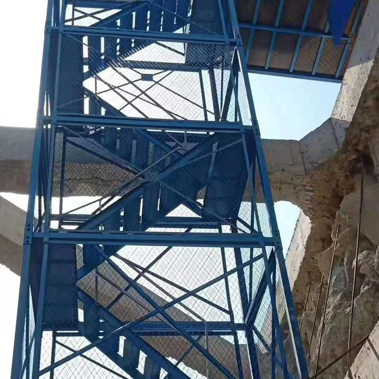 笼式安全梯笼 桥墩施工安全梯笼 建筑安全梯笼 宇鑫