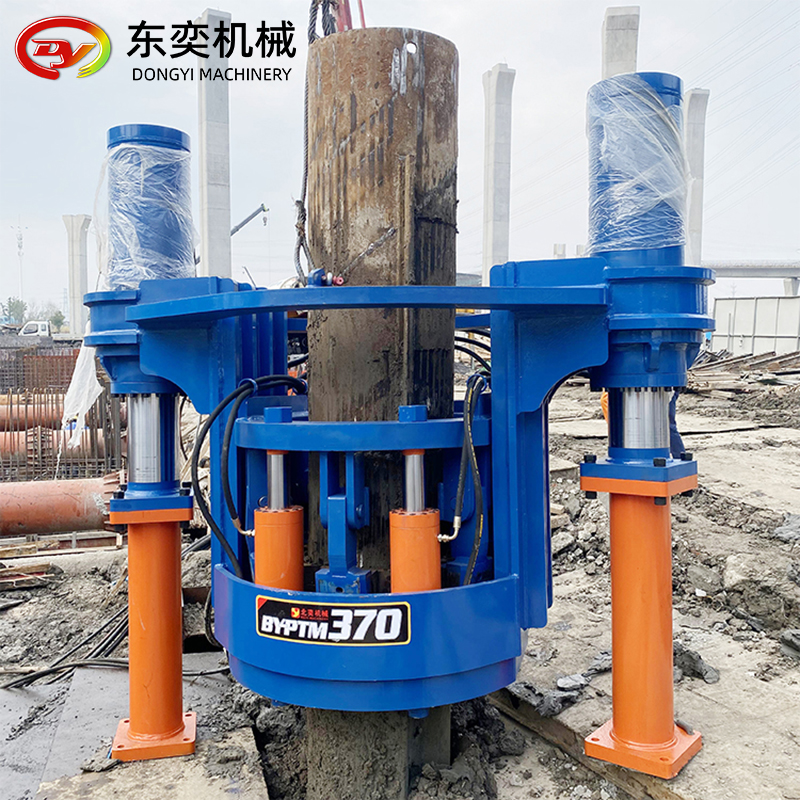 PC630拔管机钢管桩顶拔机100吨液压拔管机PC工法桩液压拔管机