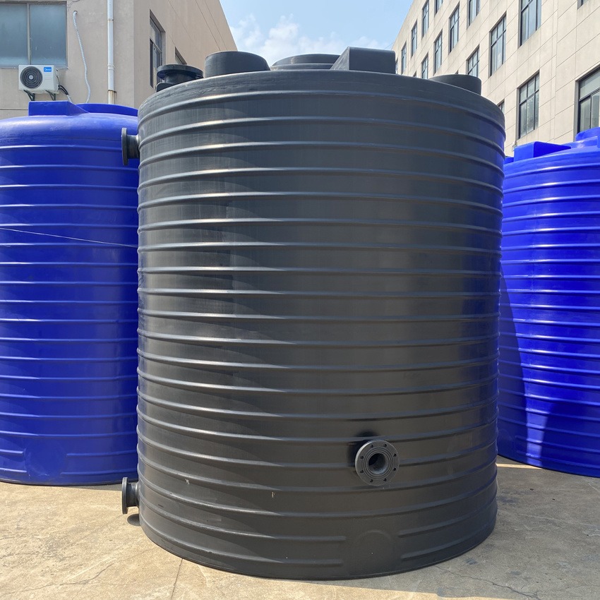 10吨外加剂储罐立式水塔储水罐 浙东20方化工塑料桶抗冻防晒