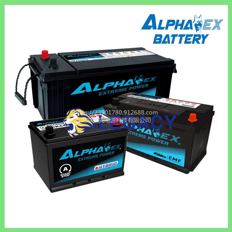 ALPHA EX蓄电池MF210H52海洋船舶柴油发电机高性能12V200AH电池
