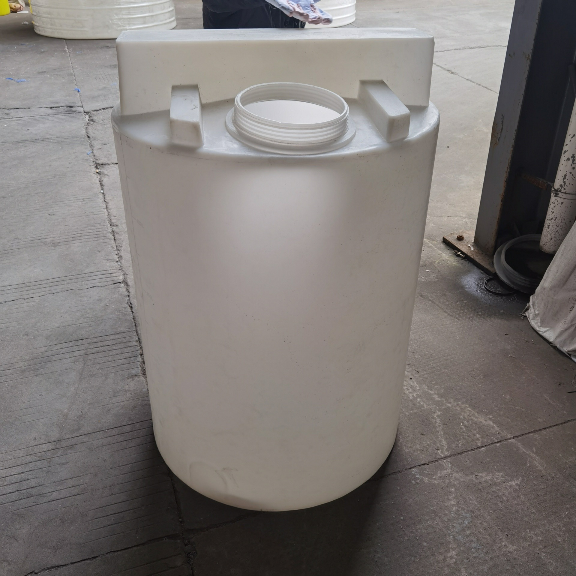污水平底搅拌罐 3立方加药桶 PAM水处理加药装置 大型搅拌桶