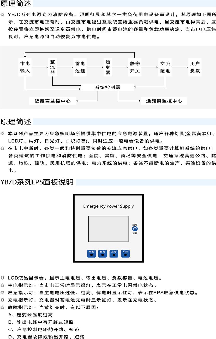 上海EPS应急电源2kw3kw4kw单相消防电源箱 可定制示例图1