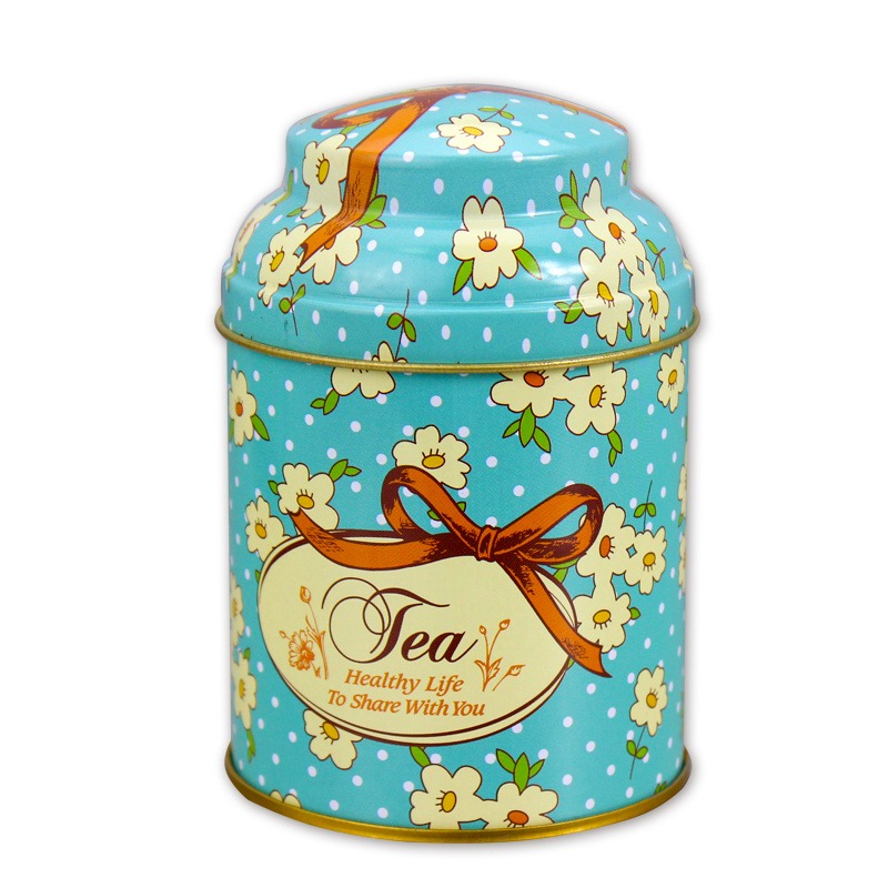 铁罐定制厂 迷你蘑菇头茶叶罐铁盒定做 小铁罐厂 麦氏罐业 花茶铁盒设计