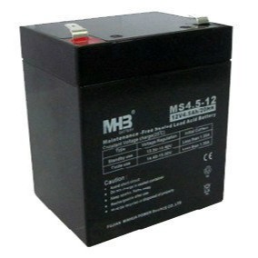 MHB闽华MS4.5-12蓄电池12V4.5AH卷闸门电梯机房应急电源盒消防EPS图片