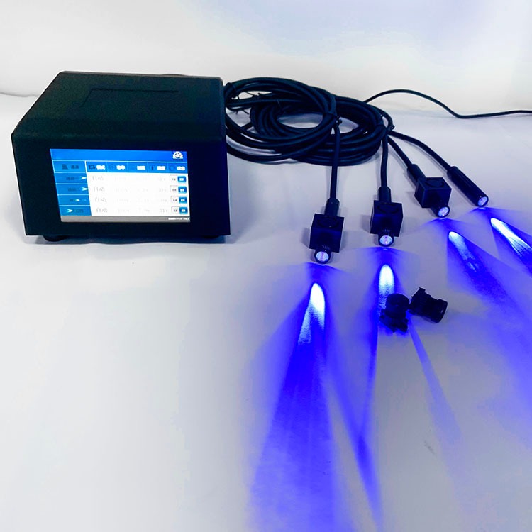 大功率uvled点光源 紫外led冷光源固化机 点胶机设备配套UV固化灯