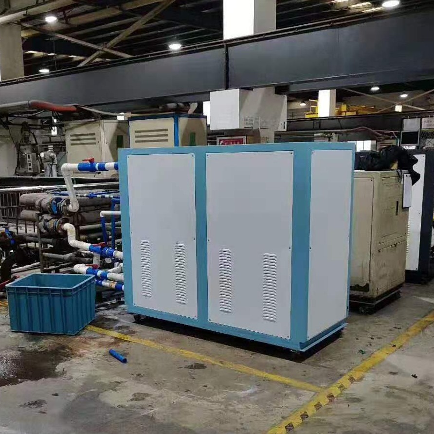 西安油冷机厂家 西安10匹油冷机价格 西安液压站油冷设备 诺雄 液压油温度控制系统图片