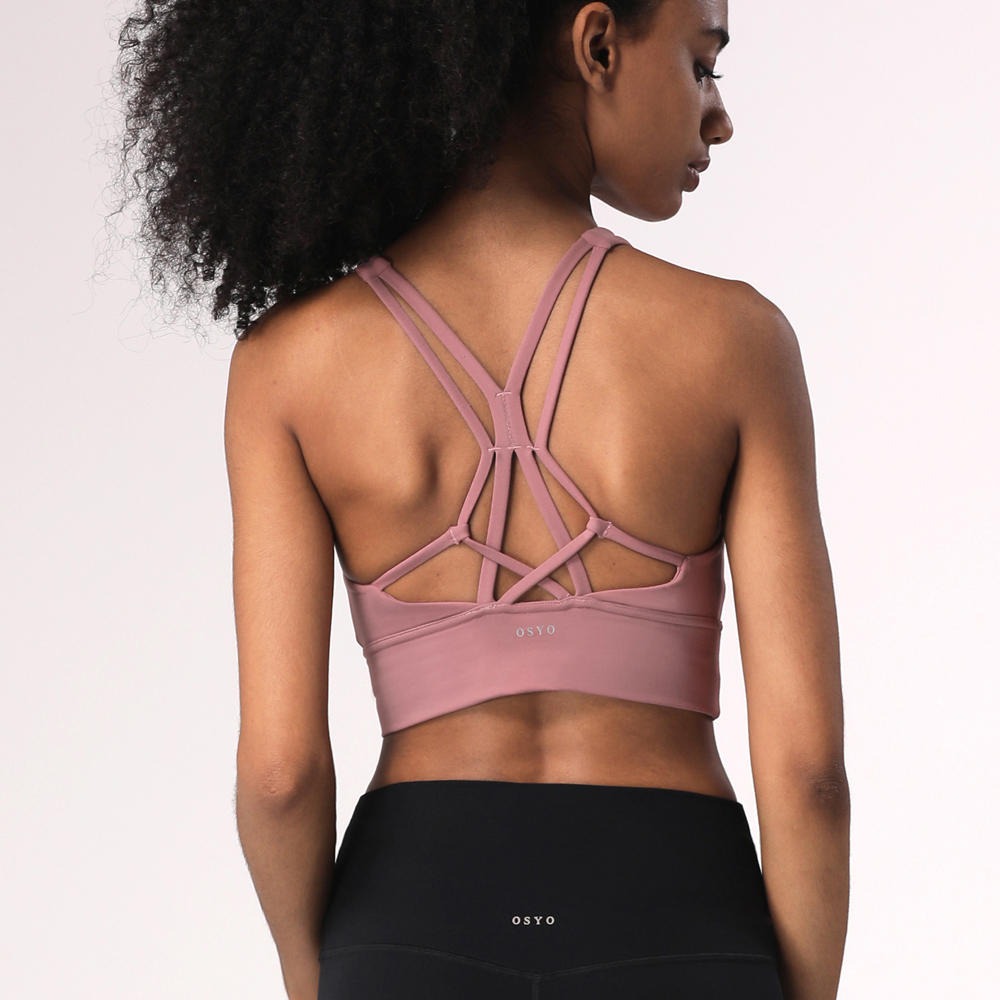 健身服厂家批发2021年欧美新款埃菲尔美背lulu瑜伽运动内衣高领透气防震健身文胸 1232