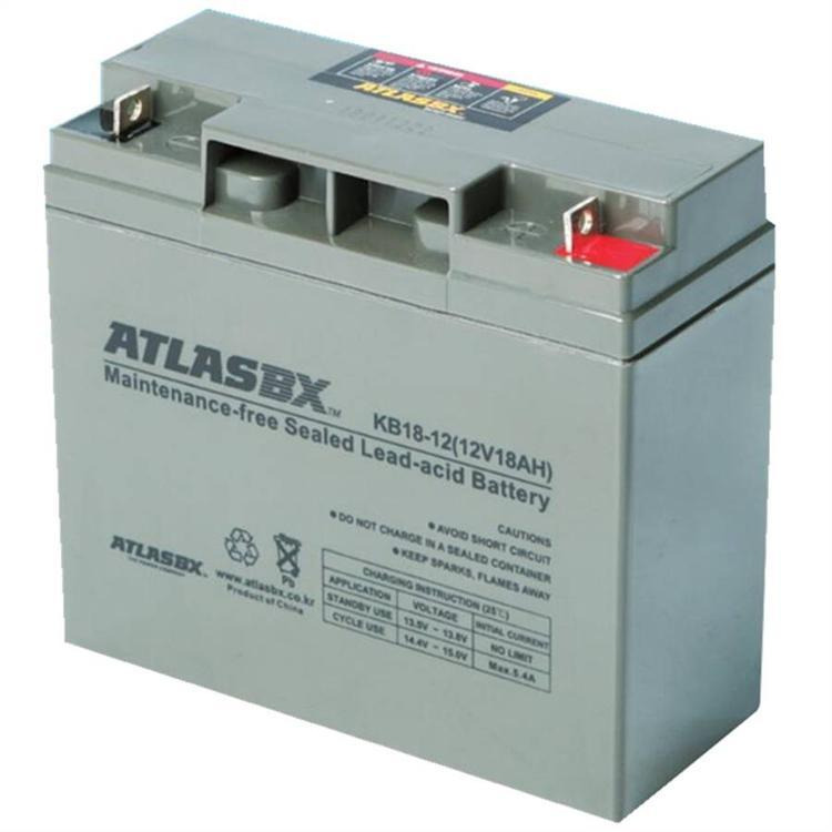 韩国ATLASBX蓄电池ITX45 12V45AH汽车启动 船舶配套