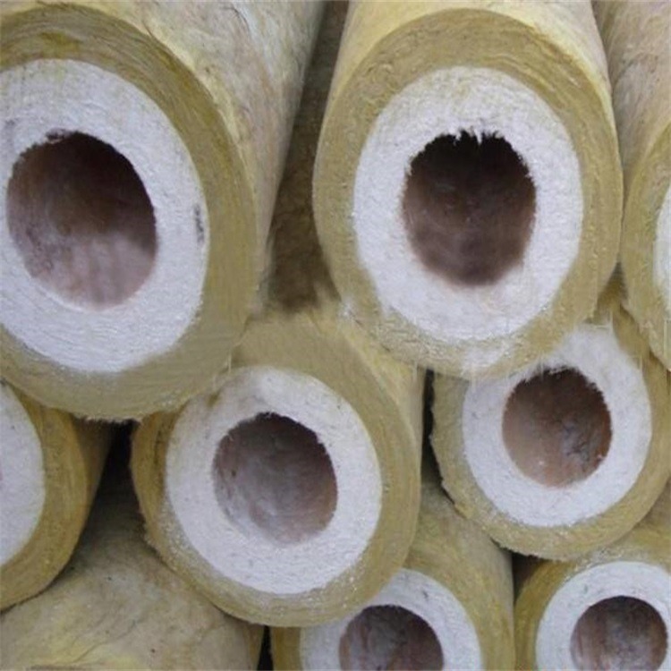 防火隔热岩棉管  欧沃斯 生产蒸汽管道保温岩棉管 环保型复合岩棉管