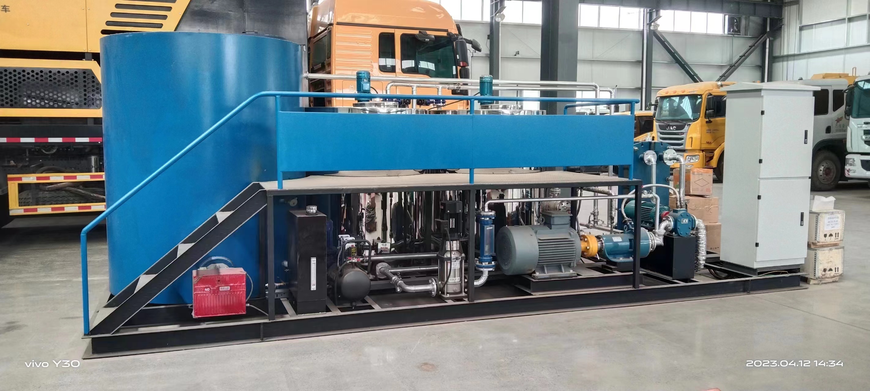 新乡坦途整机防腐乳化沥青生产设备独立乳化沥青厂