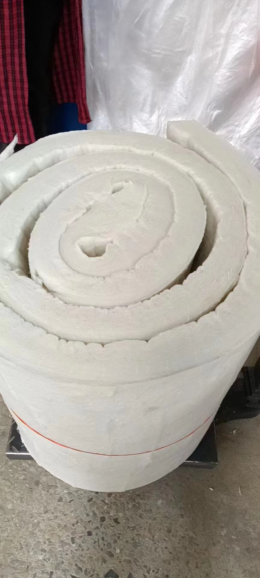 雅驰 硅酸铝隔热层异型加工保温棉柔性材料切割厂家可拆卸保温套