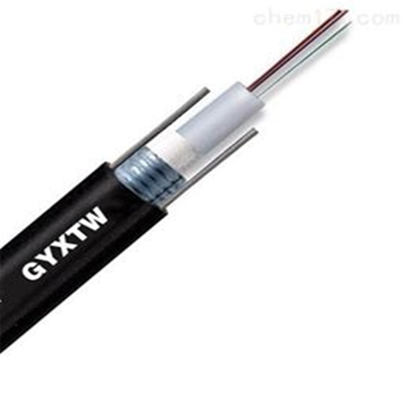 单模4芯光纤GYXTW-4B  室外光缆中芯束管式光缆GYXTW-4B图片