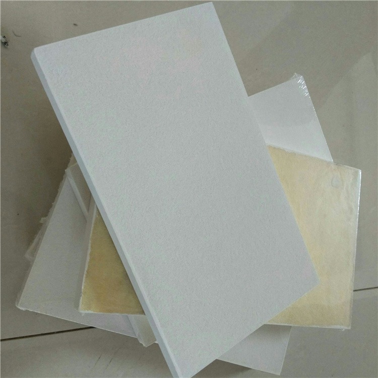岩棉吸音板 生产 白色玻纤吸音板 体育馆吸音板厂家 可有效改善音质  1