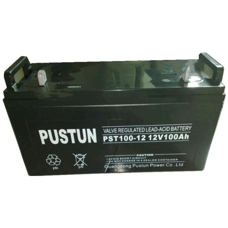 PUSTUN蓄电池PST100-12 12V100AH普斯顿电池环保节能