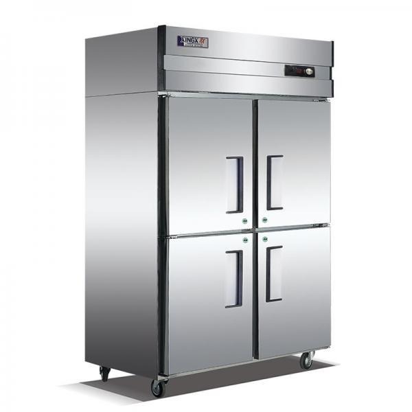 格林斯达四门冰箱Q1.0W4 格林斯达四门双温冰箱 星星四门商用直冷冰柜 厨房不锈钢冷冻冷藏柜 格林斯达W系列冷柜
