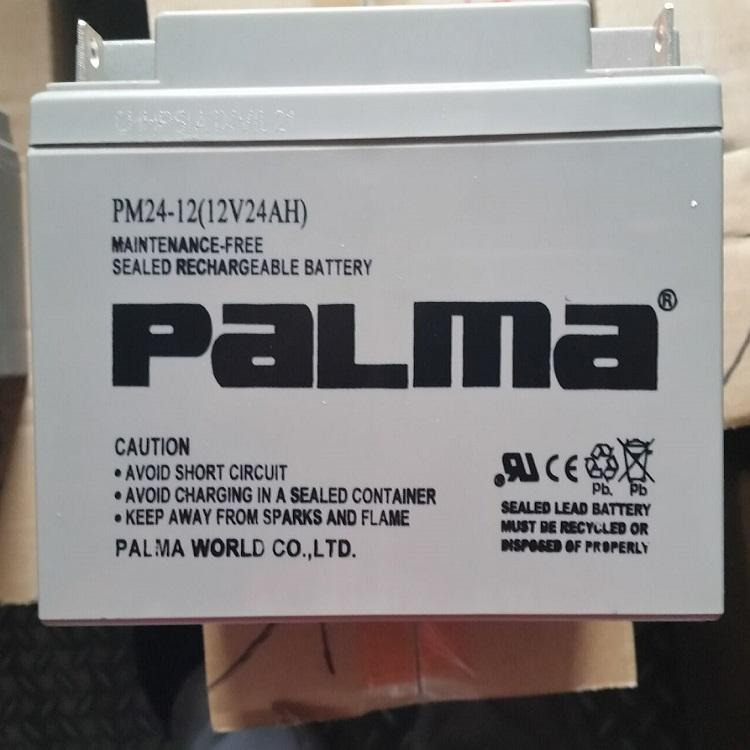 PALMA蓄电池PM40-12 铅酸八马蓄电池12V40AH 直流屏太阳能系统配套