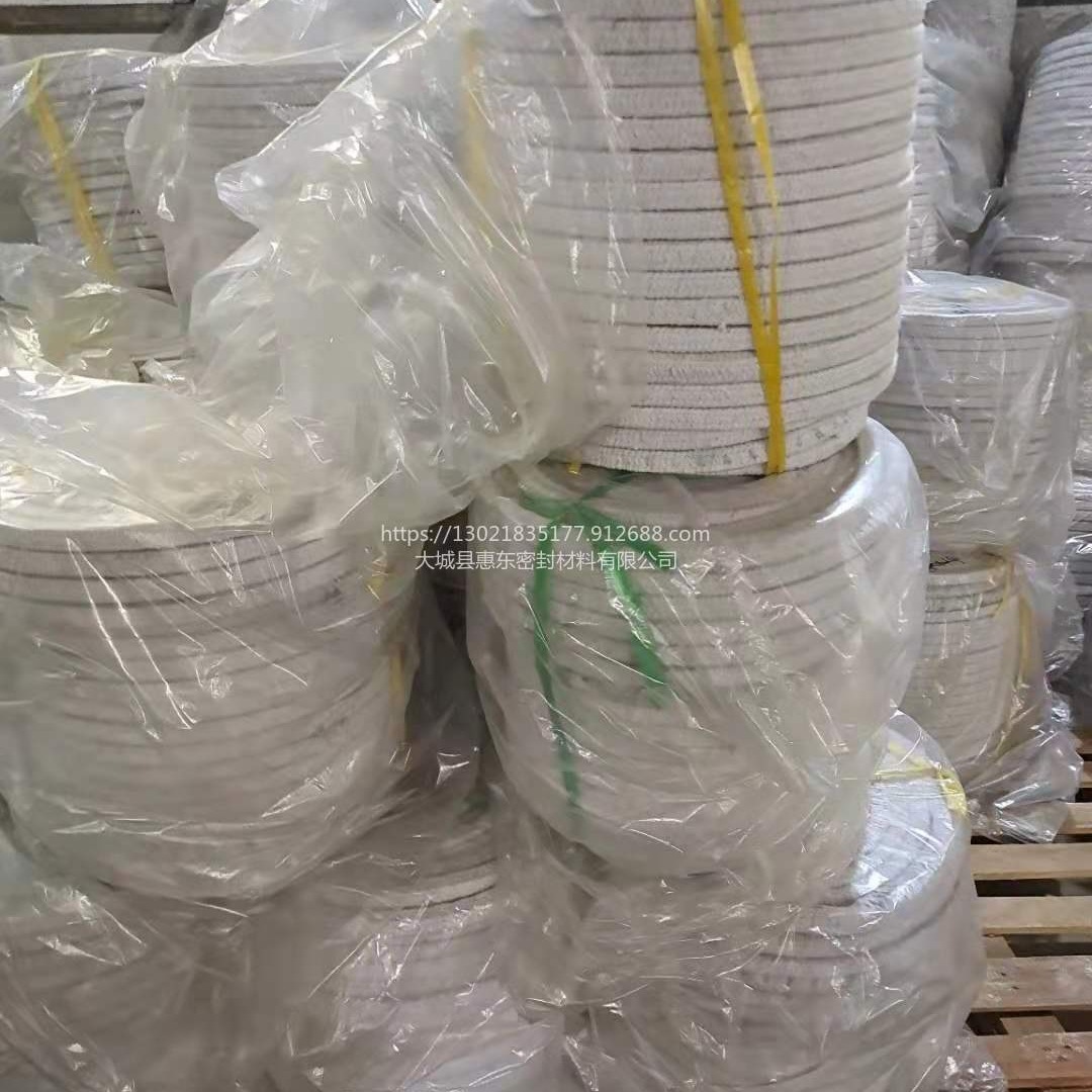 惠东陶瓷纤维绳 泵阀密封绳价格 防火绳厂家