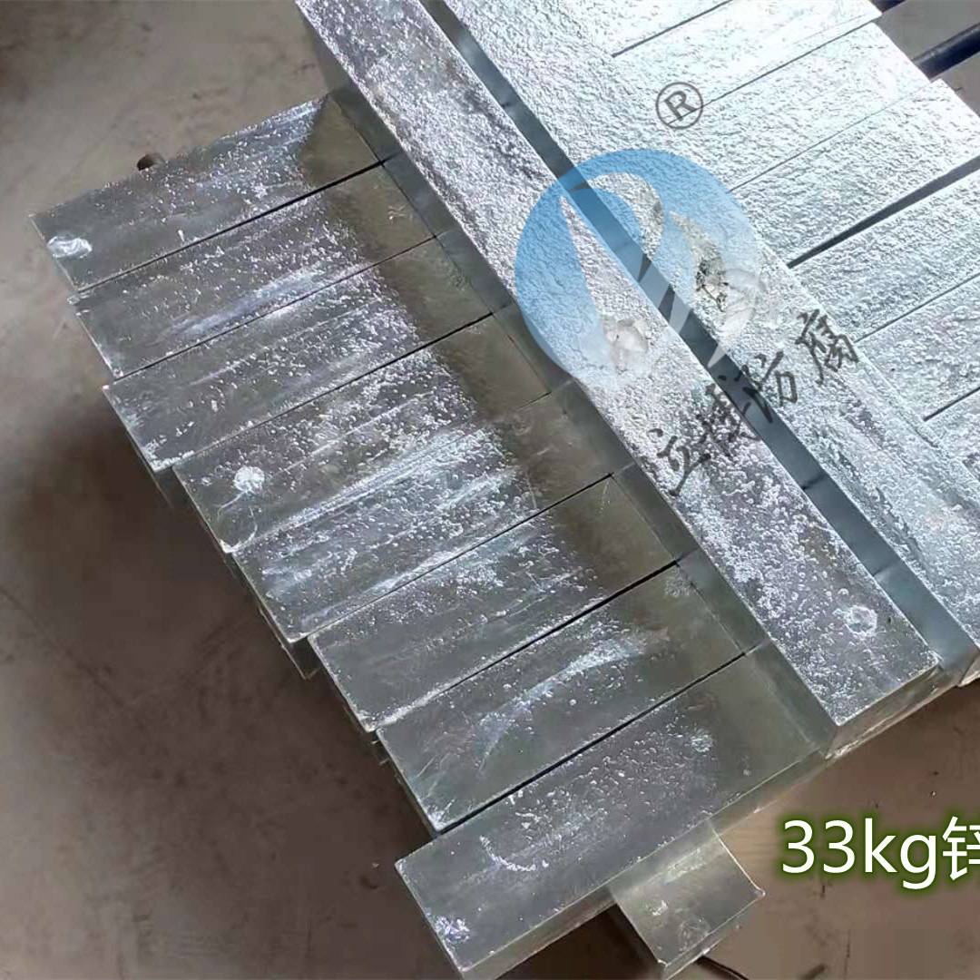 埋地锌阳极ZP-3 锌阳极厂家立博 25kg锌阳极