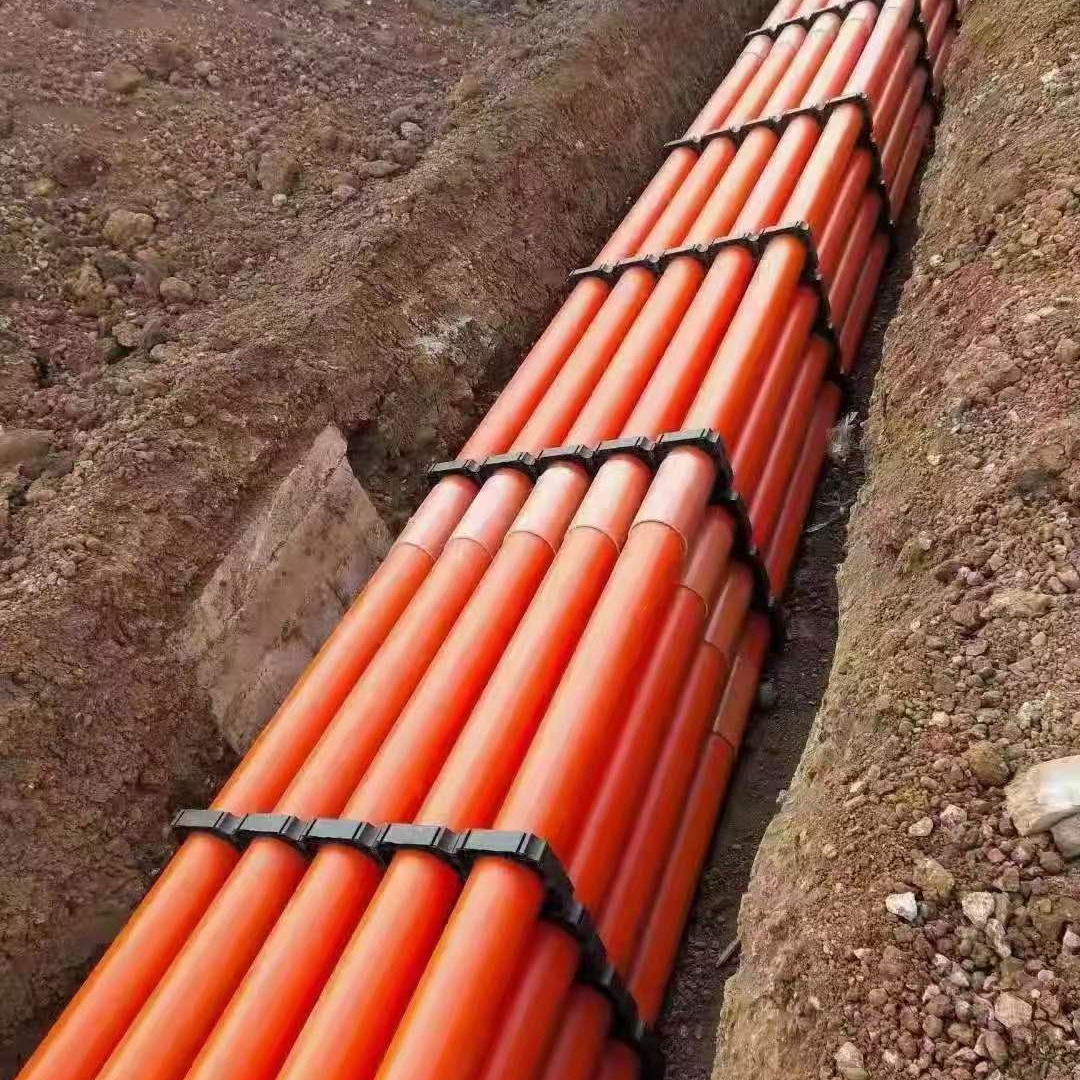 山东临沂电力缆保护管160MPP电力管厂家 HDPE穿线管 拖拉管 炳耀建材