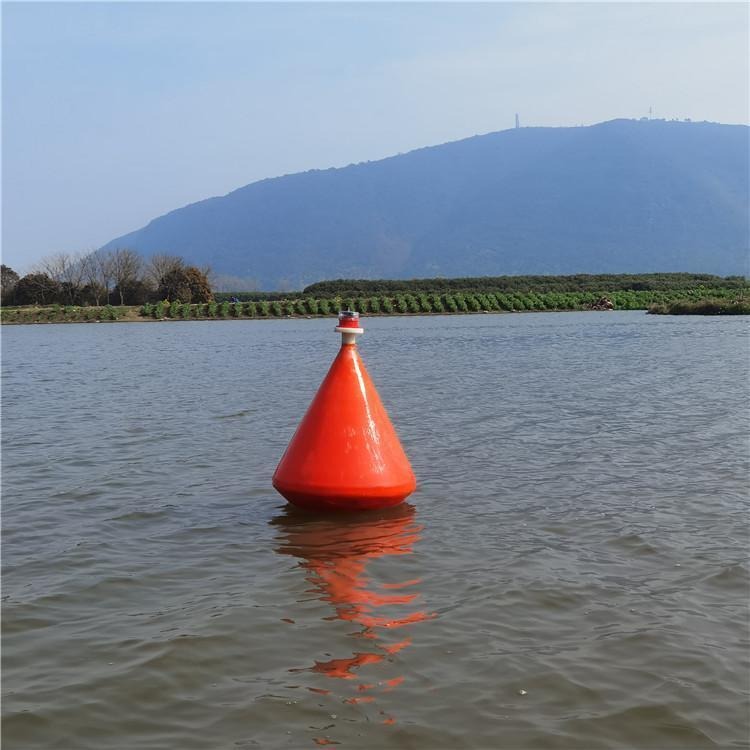 水库湖泊用锥形警示浮标 水源地界标 内河航标提供
