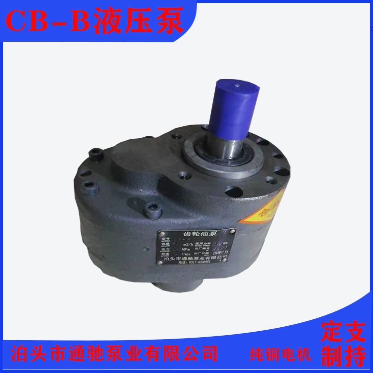 CB-B齿轮泵批发 液压油输送油泵 锯床配套泵 高压油泵