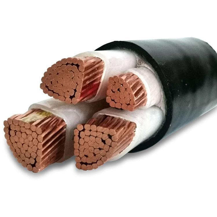 电力电缆 低压铜芯耐用双芯接地线电力电缆 YJV 4x2.51x1.5  0.6/1KV 现货型号齐全 源头厂家