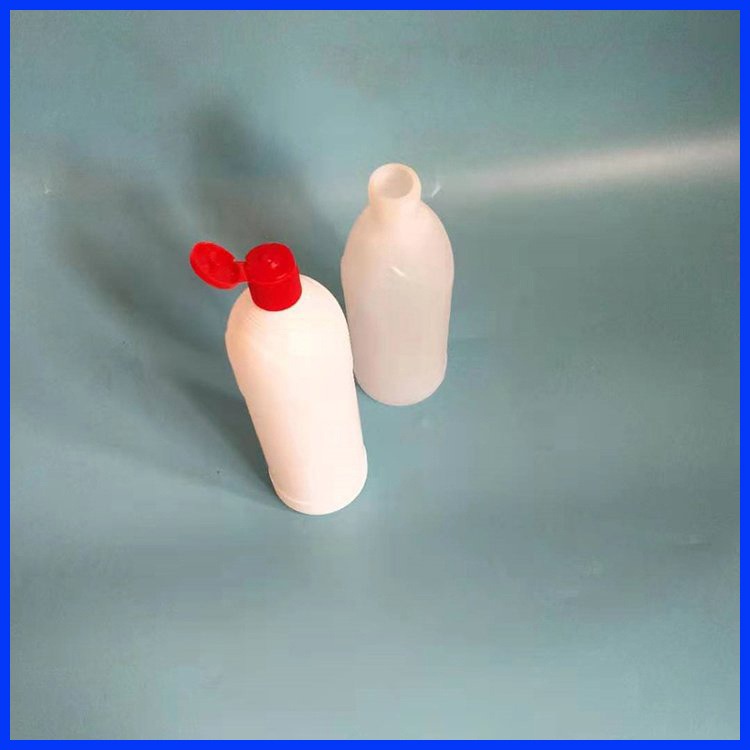 博傲塑料 消毒液瓶子 白色翻盖消毒液瓶 生产500ml消毒液瓶