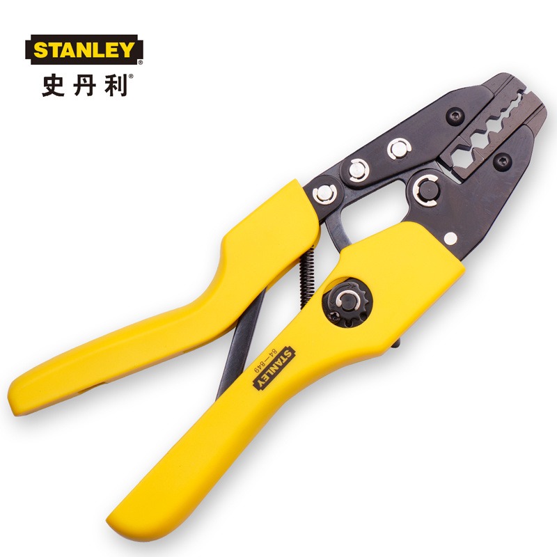 史丹利工具A系列同轴端子压接钳1.72/2.6/5.4/6.5/8.1mm 84-849-22  STANLEY工具