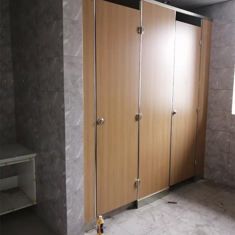 公共厕所隔断板  学校隔墙门材料 PVC淋浴间防水 厕所隔断门 森蒂