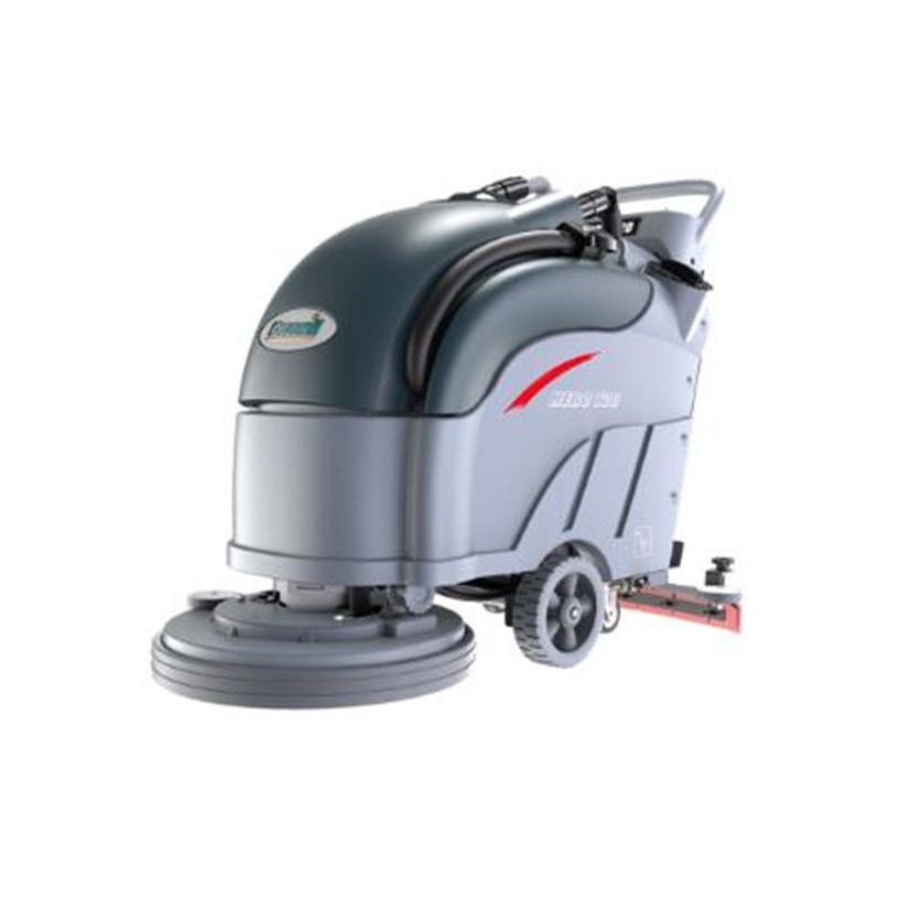 手推式洗地机  吸力大  易操作  地面清洁车 商场拖地机 cleanwill/克力威 T20