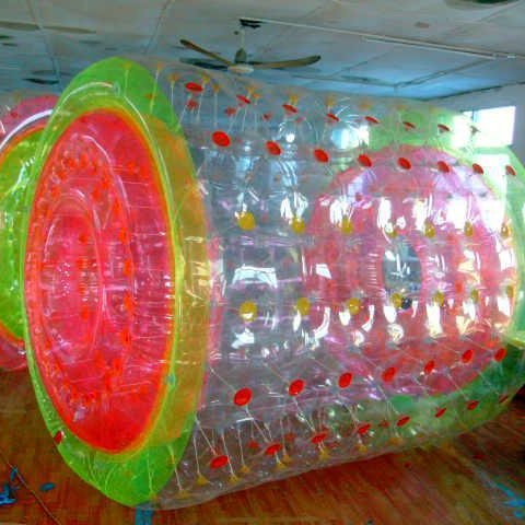 室内水上滚筒 水中跑步机 充气戏水玩具设备PVC 移动水乐园定制 温泉水中游乐设施 厂家直销 定制