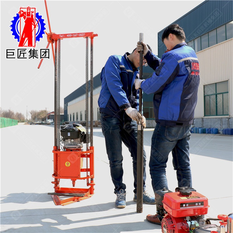 华夏巨匠供应轻便地质勘探钻机QZ-2B 20型地勘钻机