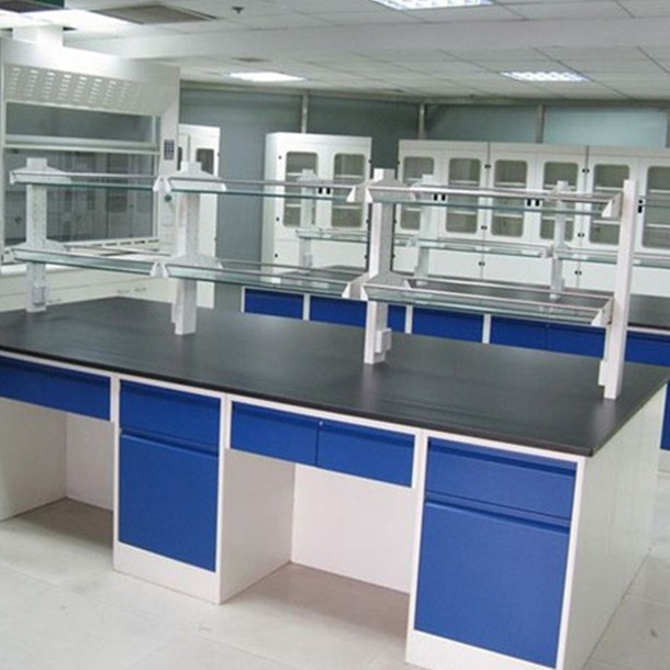 全钢实验台 实验室家具 工作台可定制 全钢实验台 禄米实验室家具LM-SYT123