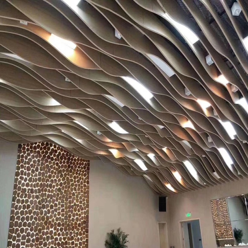 浙安新能源铝方通吊顶 欧佰5080铝方通天花 展厅室长形铝方通定制加工