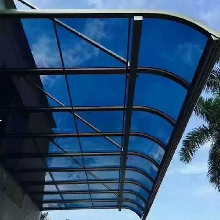 铝合金雨棚 家用户外透明棚 pc遮雨棚遮阳棚 铝合金玻璃雨棚 住宅楼露台阳台过道雨棚遮阳棚