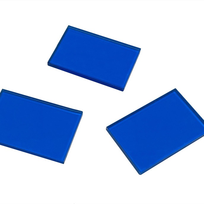 亚克力板 多种规格防静电 RUPA1123 透明蓝  定制尺寸 双面加硬