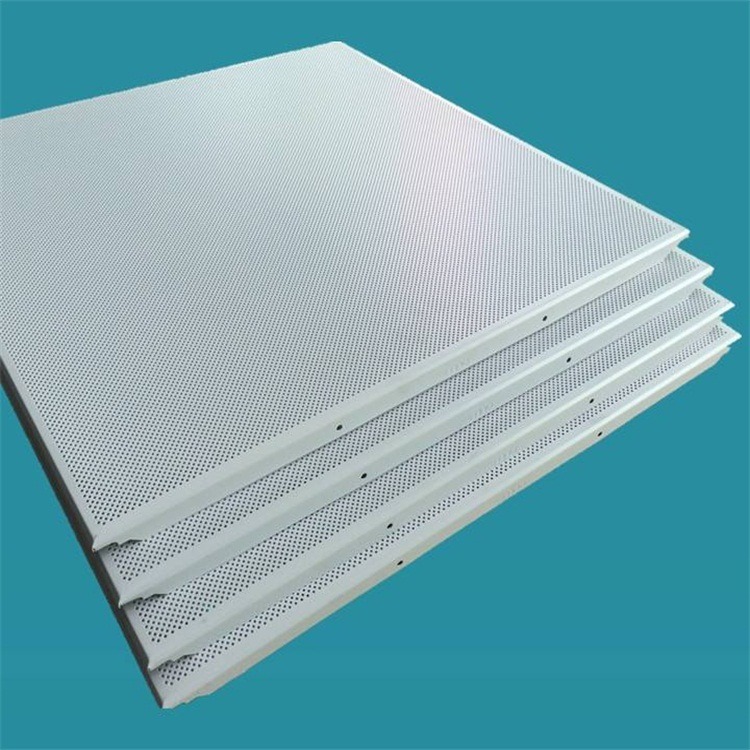 铝天花板吊顶 白色工程铝方板 铝合金方板 英邦 铝扣板批发