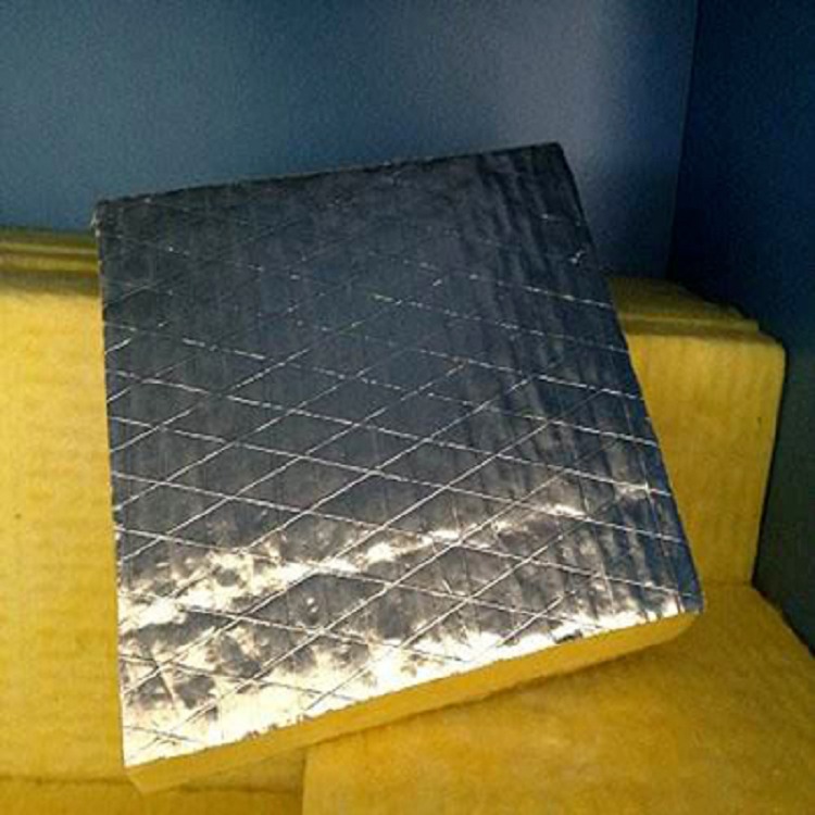 步步昇铝箔玻璃棉板 半硬质玻璃棉保温板10公分吸音玻璃棉