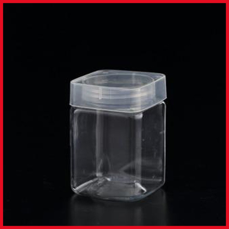 花茶收纳罐 500g透明塑料食品罐 塑料食品罐 博傲塑料
