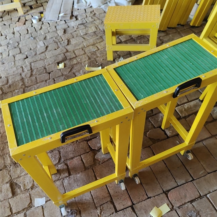智科0.8米玻璃钢绝缘凳 JYD-ZK绝缘三层凳 1米三步绝缘凳