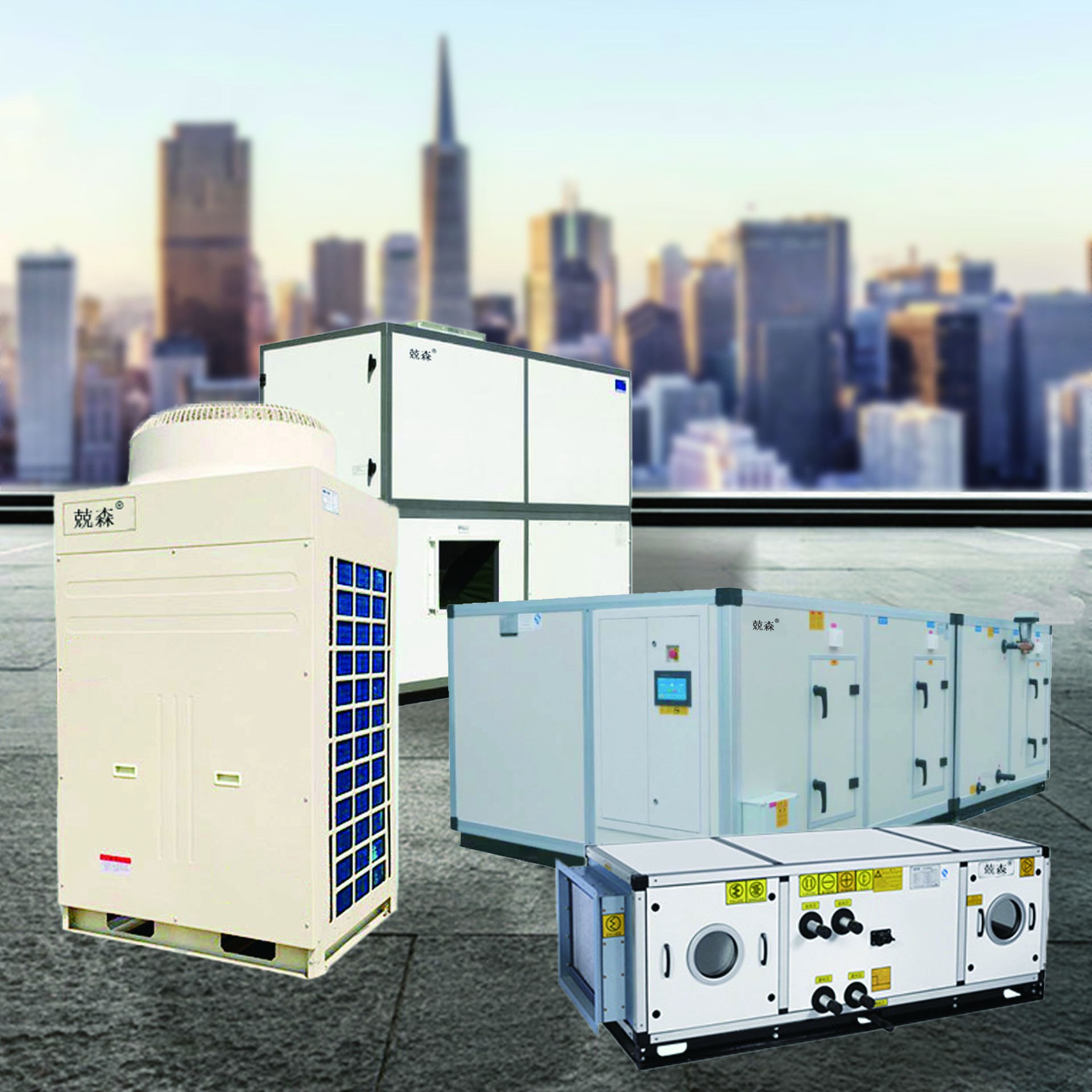 四川兢森热回收空调机组，热管热回收机组，新风处理机组，直膨机，精密空调，机房空调js-d500f