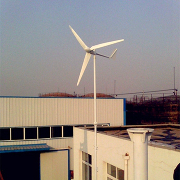 2000W小型风力发电机家用48V风发电机厂家质保两年 2KW风力发电机 铝合金外壳耐腐蚀美观