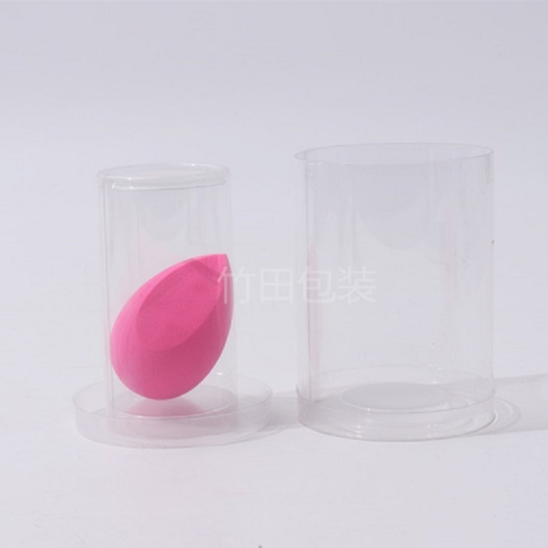 塑料pvc筒定制 pet圆形透明圆筒 透明卷边印刷胶筒 供应枣庄图片