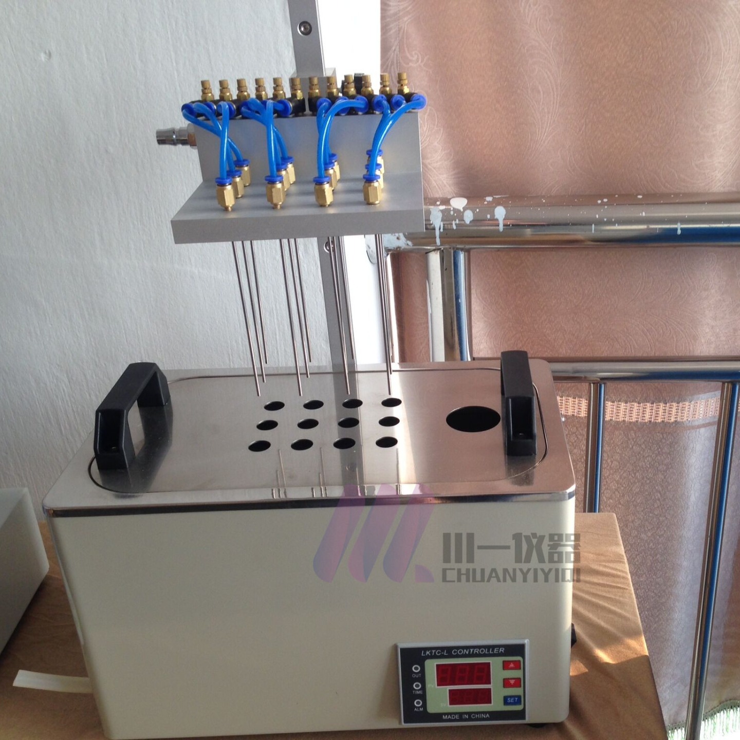 重庆不锈钢水浴氮吹仪CY-DCY-24SL数字温控器 无氧浓缩川一实验