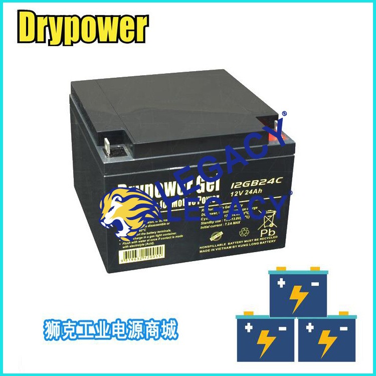 美国Drypower进口蓄电池658p 6V4AH免维护6伏4安 储能干电瓶销售点